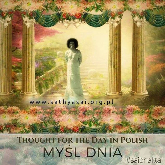 Polish, 02.MAR.2018 Om Sri Sai Ram 2.03.2018 r. MYŚL DNIA